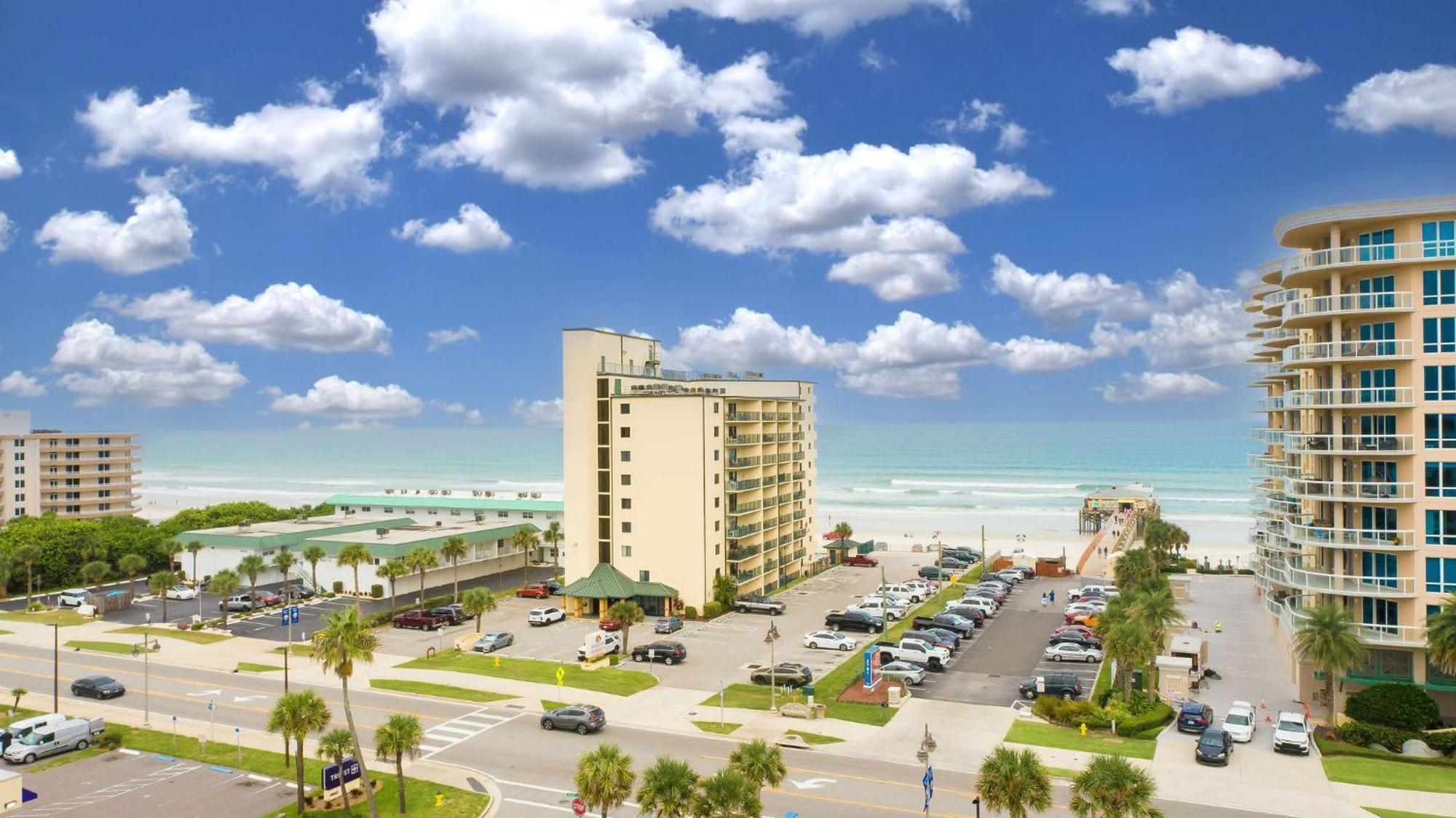 Ocean Views From Your Private Balcony! Sunglow Resort 606 By Brightwild Daytona Beach Shores Exteriér fotografie