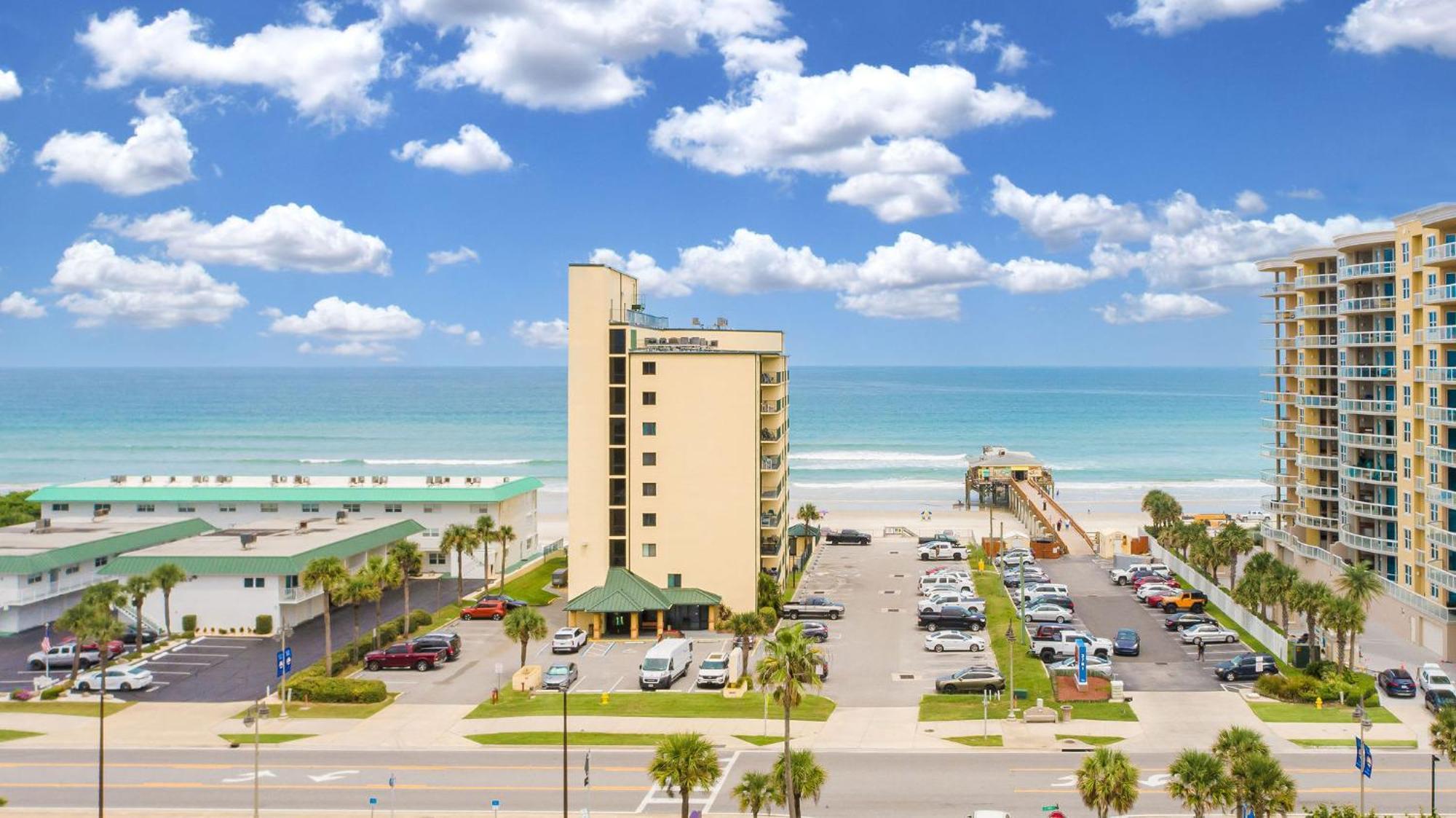Ocean Views From Your Private Balcony! Sunglow Resort 606 By Brightwild Daytona Beach Shores Exteriér fotografie
