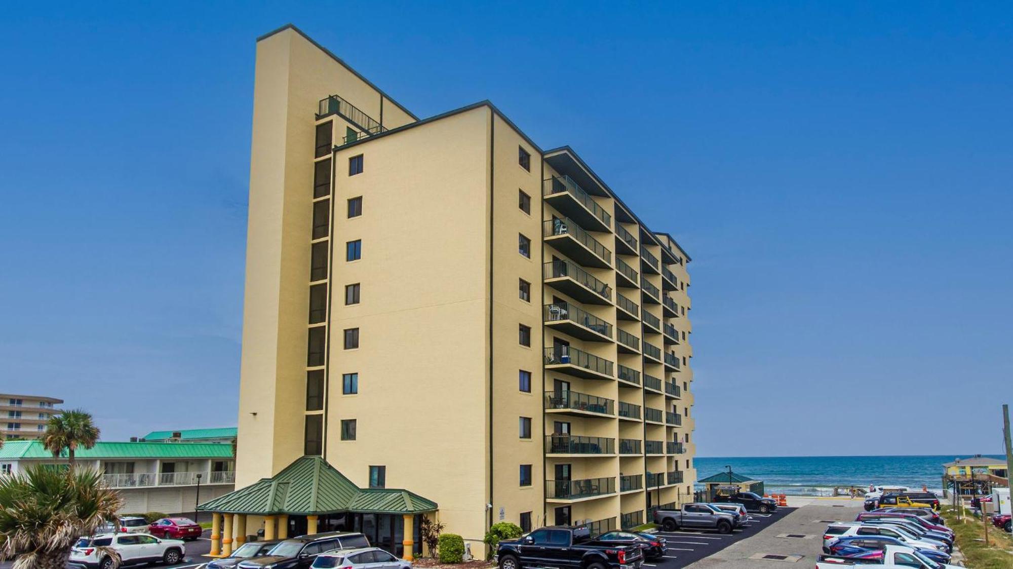 Ocean Views From Your Private Balcony! Sunglow Resort 606 By Brightwild Daytona Beach Shores Exteriér fotografie
