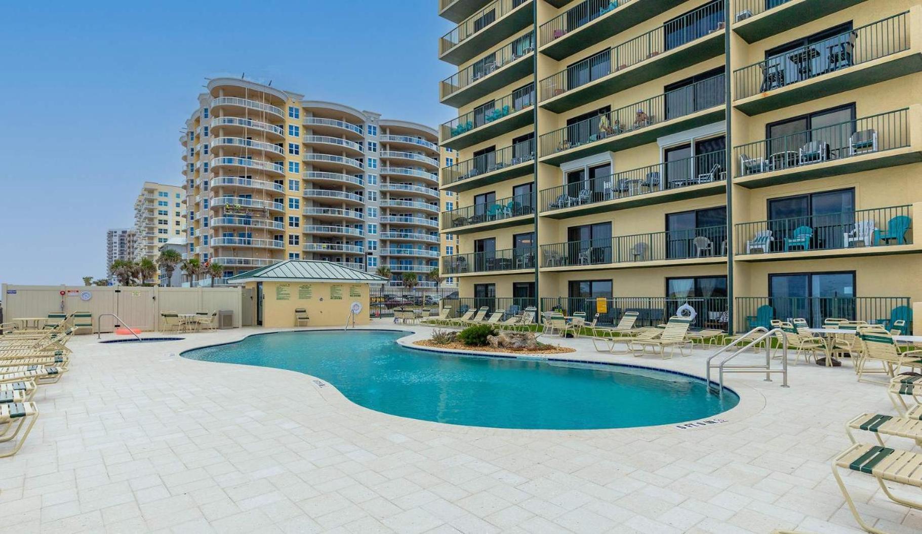 Ocean Views From Your Private Balcony! Sunglow Resort 606 By Brightwild Daytona Beach Shores Exteriér fotografie
