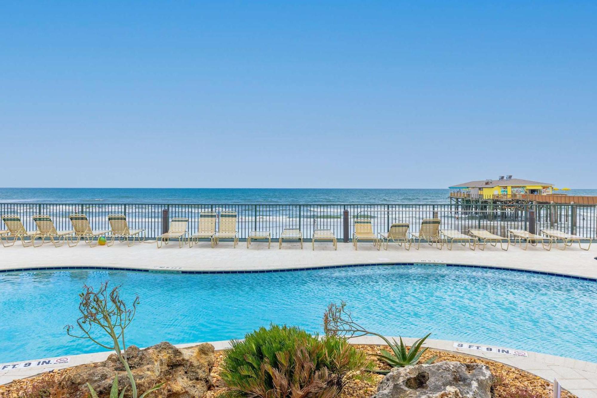 Ocean Views From Your Private Balcony! Sunglow Resort 606 By Brightwild Daytona Beach Shores Exteriér fotografie